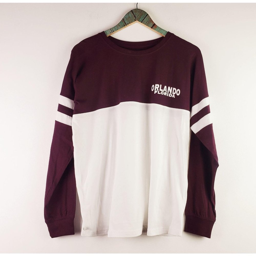 Orlando FL Exist Big Letter Spell Out Long Slv Tee